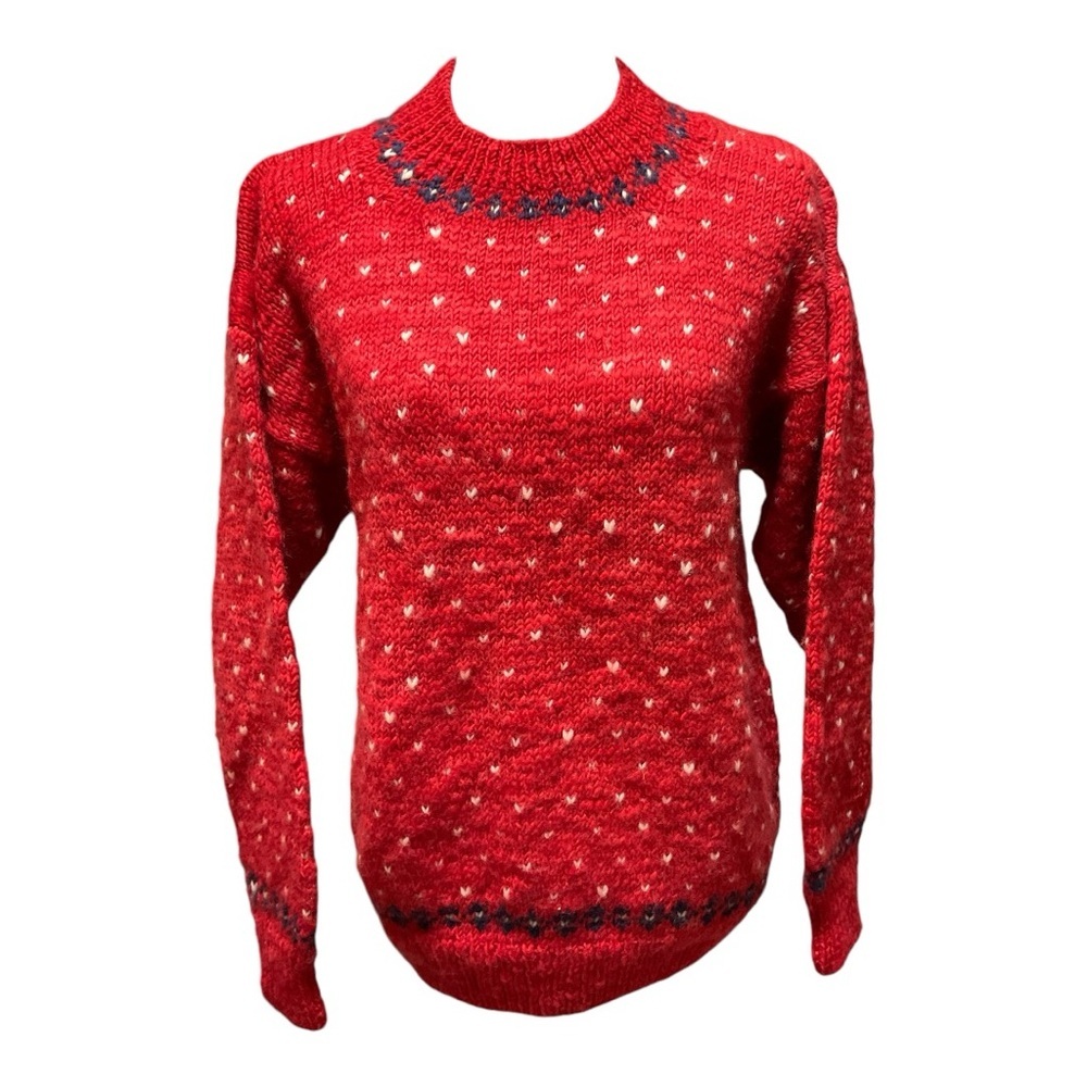 Vintage Putumayo 100% Pure Wool Sweater Ladies Size M
